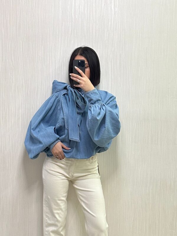 Camicia jeans Tres chic