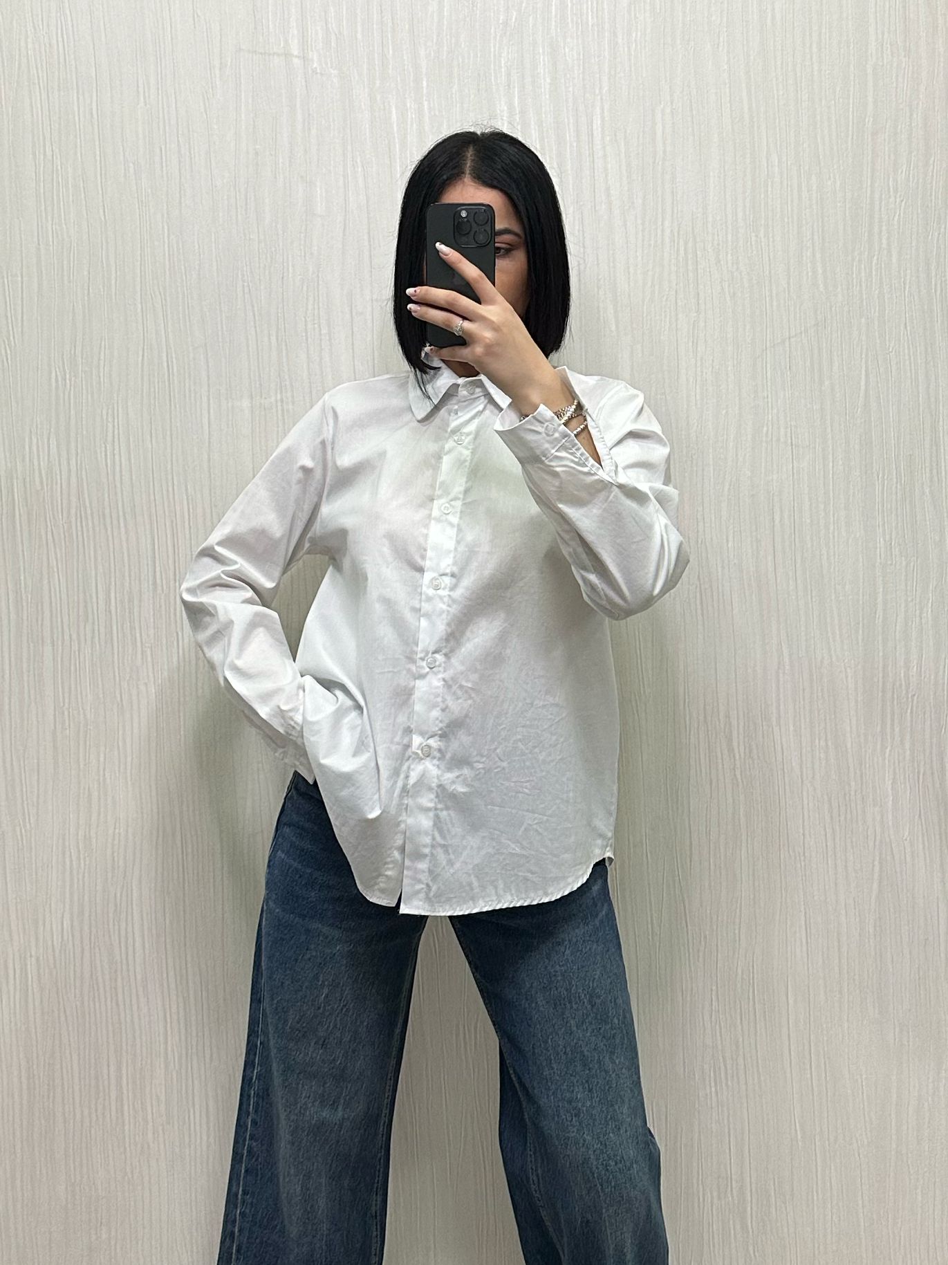 Camicia cotone basic