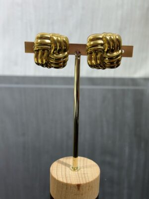 orecchini quadrato
