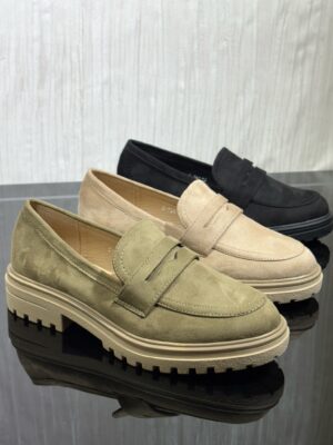 Mocassino Camoscio