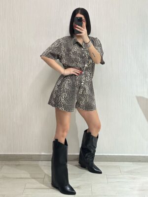 Tutina jeans over