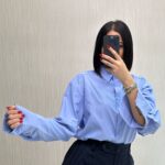 Camicia cotone taschino