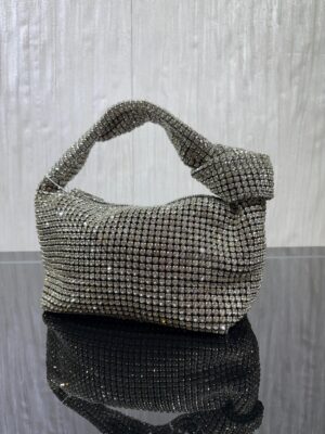 borsa strass nodo