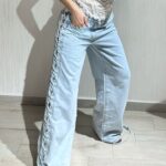 Jeans stringhe