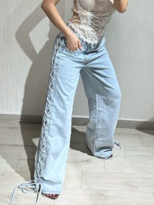 Jeans stringhe