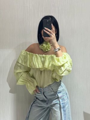 Camicia Rouches