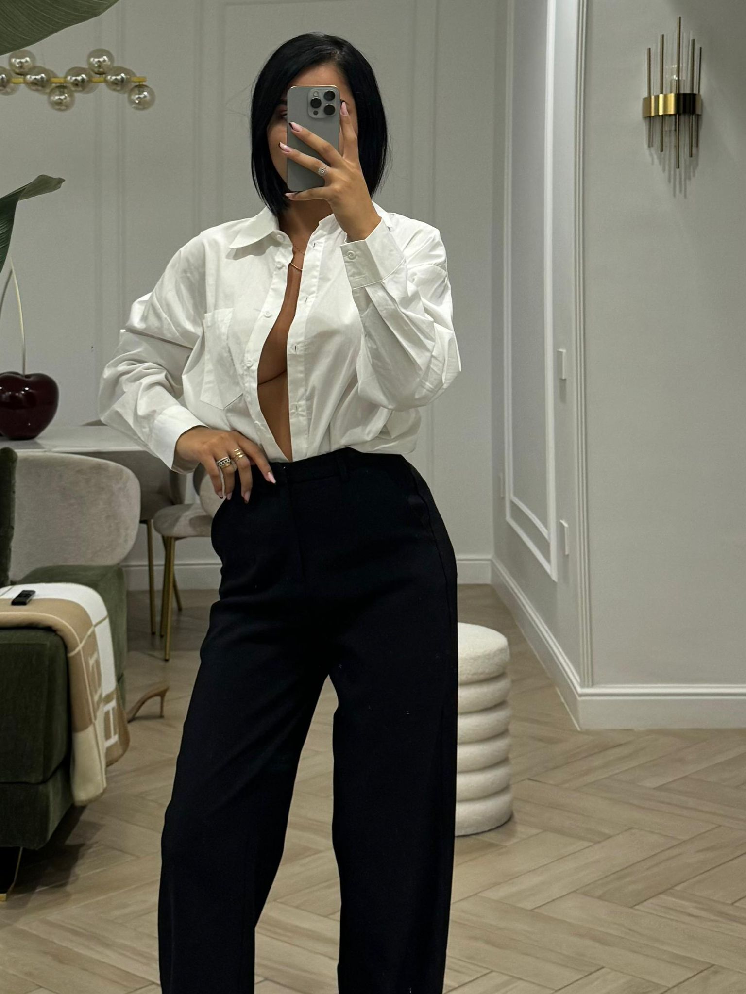 Camicia Basic Taschino