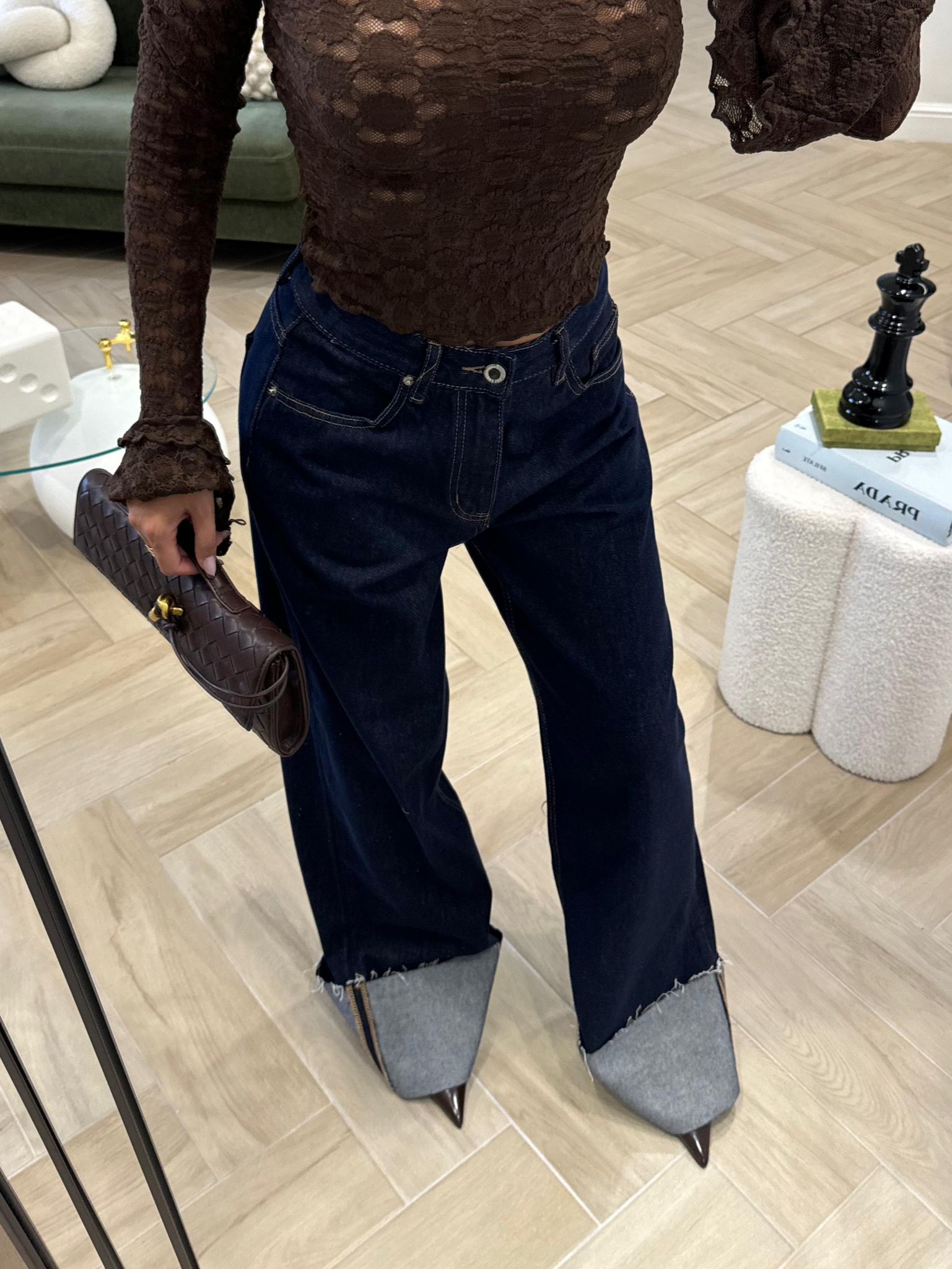 Jeans see see piegone