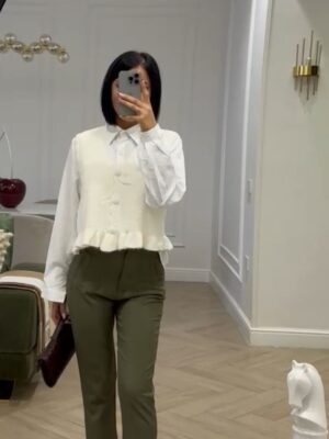 Cord camicia gilet 2