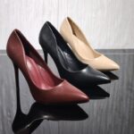 Décolleté Basic ecopelle