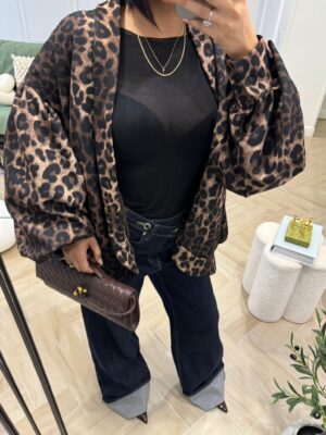 Giacca over Leopardo