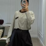 Maglioncino righe over