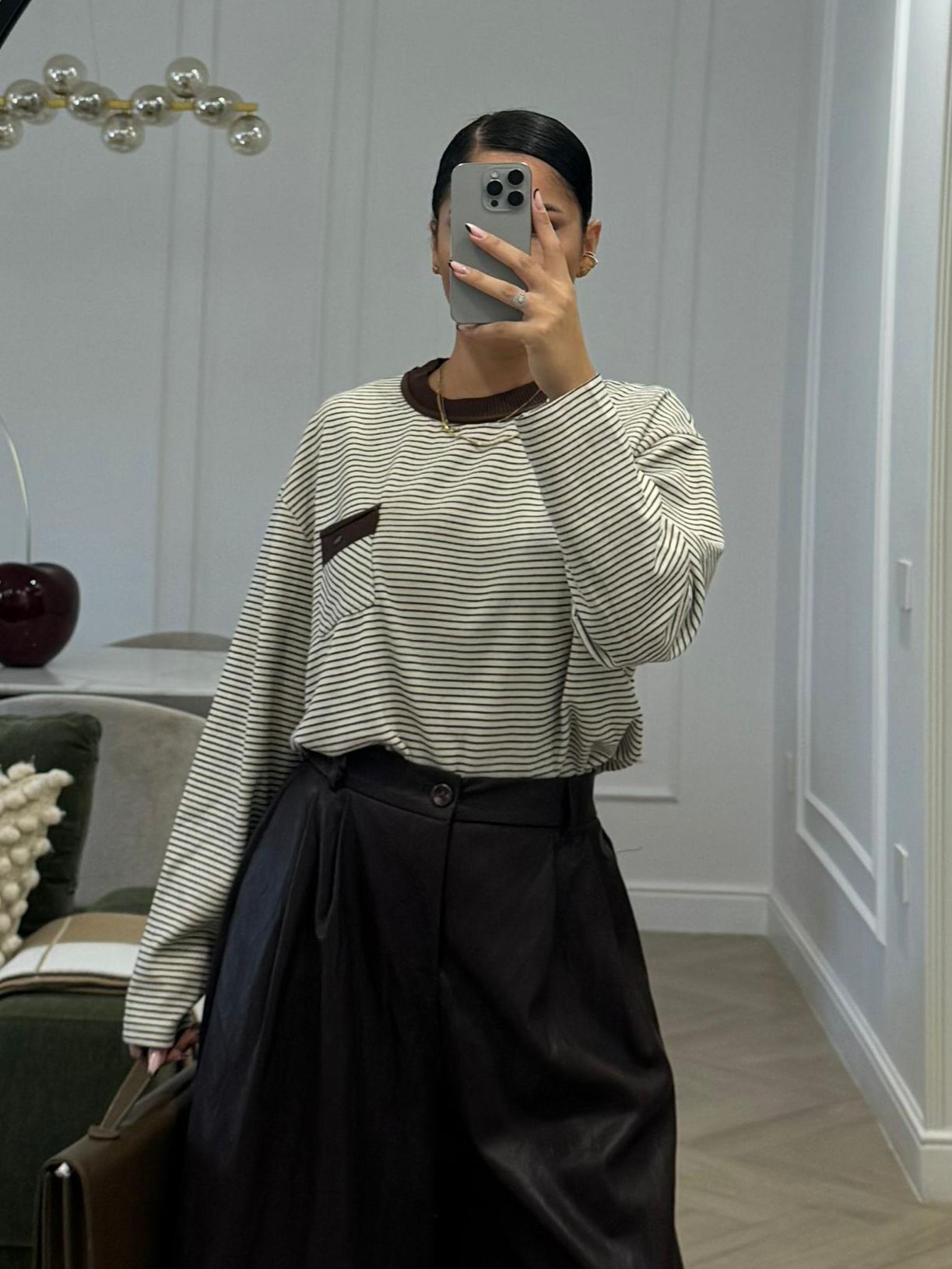 Maglioncino righe over