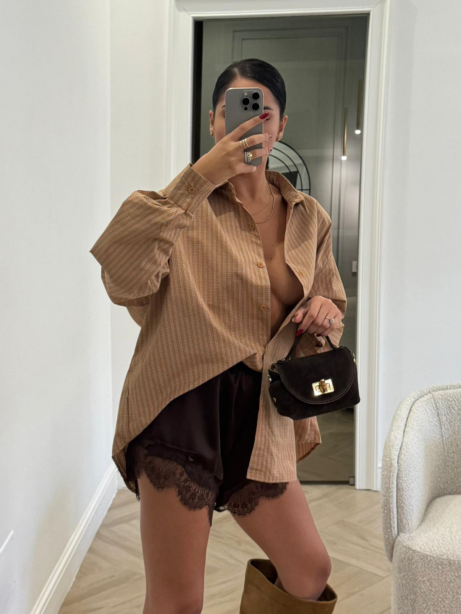 Camicia Cecilia spalline