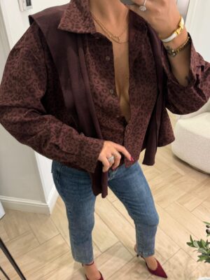 Camicia Maculata Pull