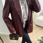 Giacca over ecopelle