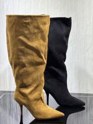 Stivale fly camoscio