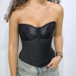 Corsetto Raso Zip