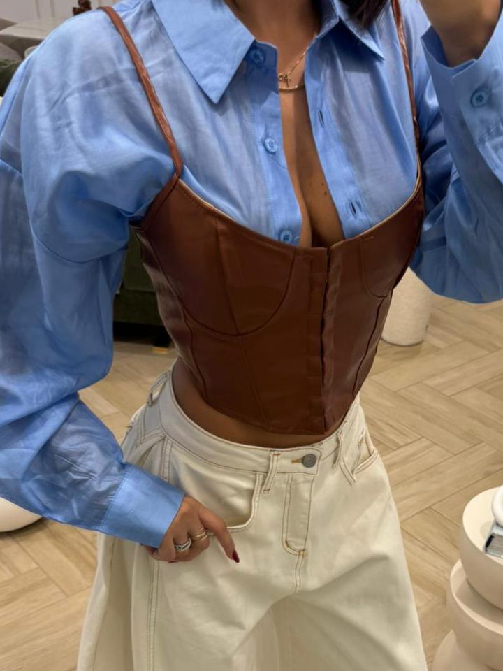 Corsetto Like ecopelle