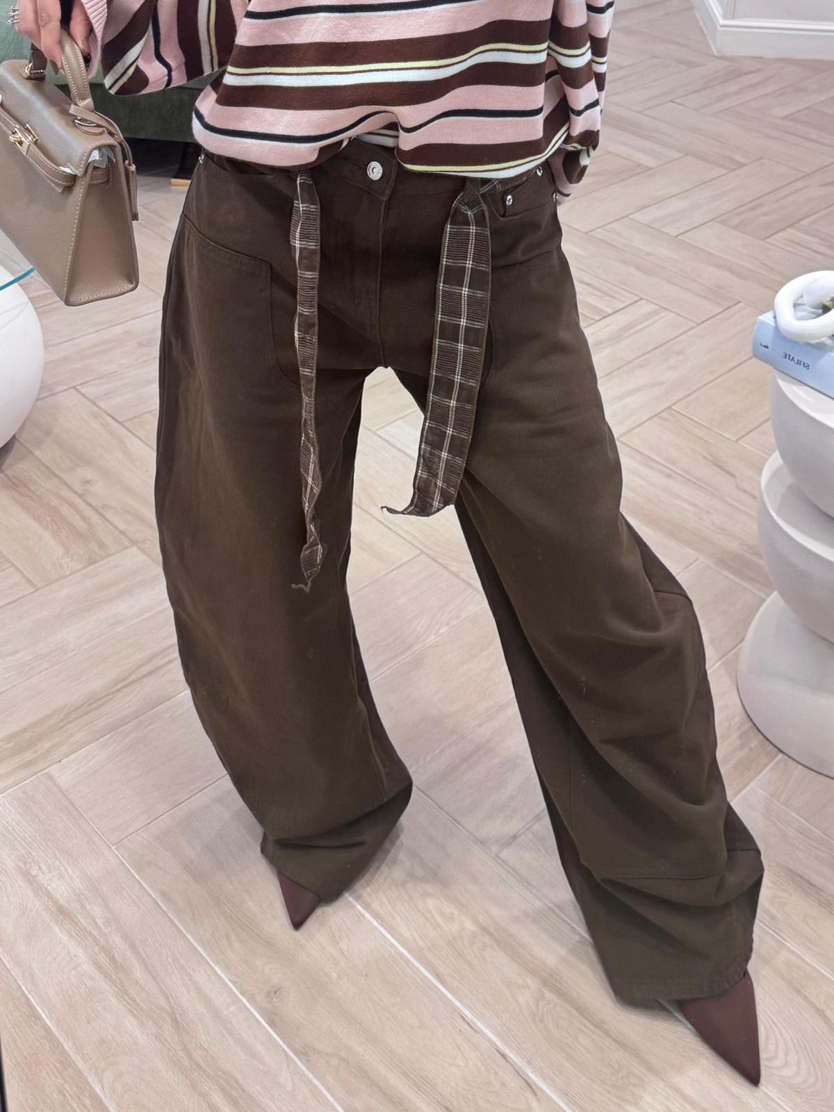 Jeans Brown Balloon