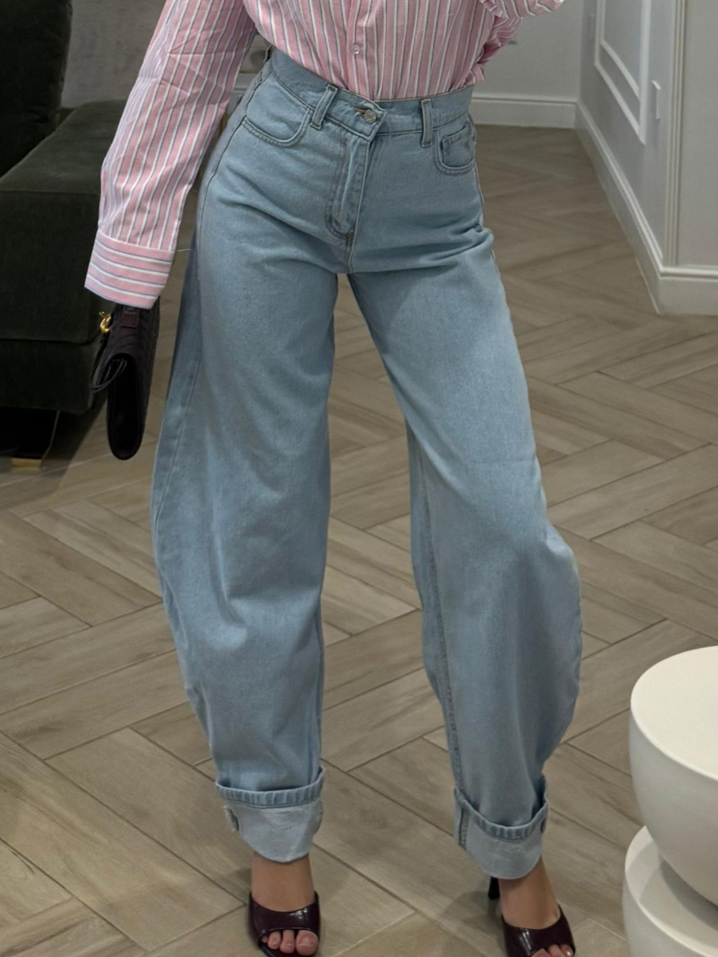 Jeans Strass Pink