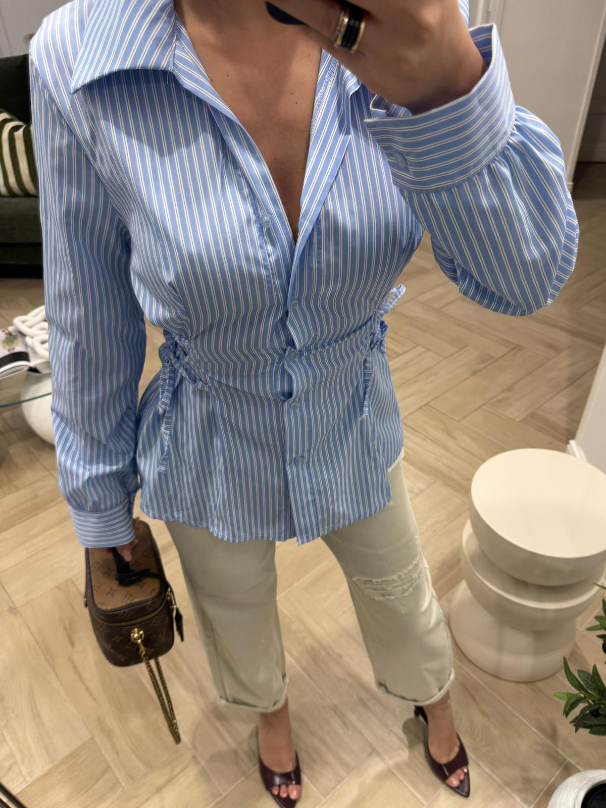 Camicia Stringhe Riga