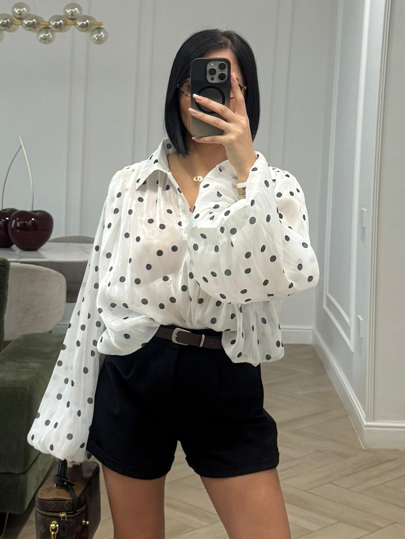 Camicia Pois