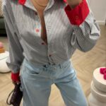 Camicia Red line