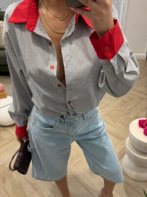 Camicia Red line