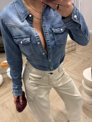 Camicia Avvitata Jeans
