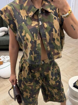 Gilet camouflage