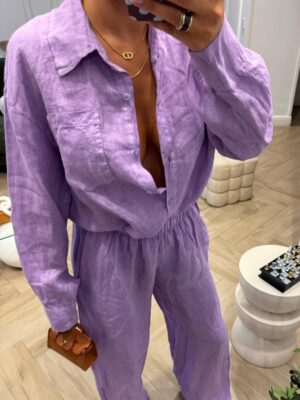 Camicia lino soft