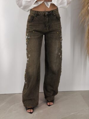 Jeans Multistrass